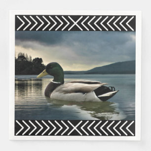 Mallard Duck Lake Paper Dinner Napkins
