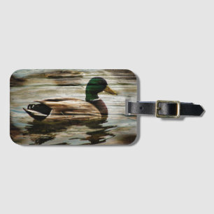 Mallard Duck Luggage Tag