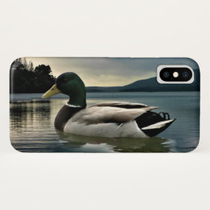 Mallard Duck On The Lake iPhone X Case