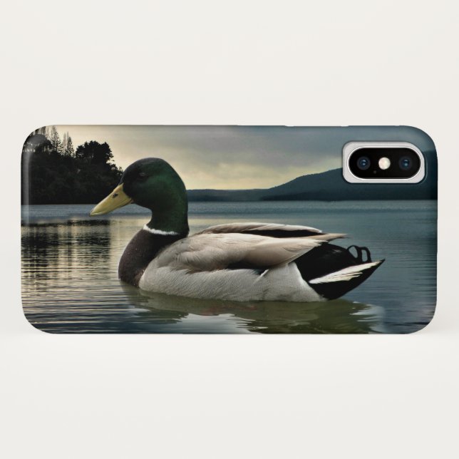 Mallard Duck On The Lake Case-Mate iPhone Case (Back (Horizontal))