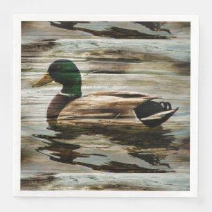Mallard Duck Paper Dinner Napkins