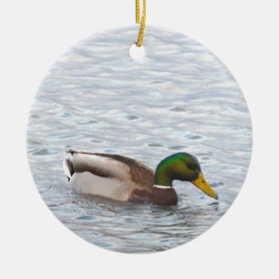 Mallard Duck Photo Ornament
