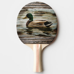 Mallard Duck Ping Pong Paddle