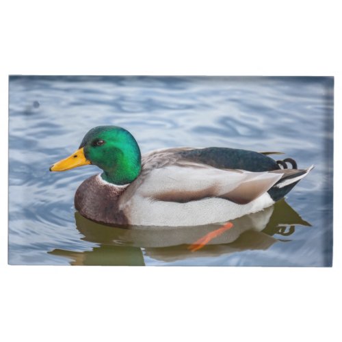 Mallard Duck Place Card Holder