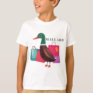 Mallard duck pun funny bird T-Shirt