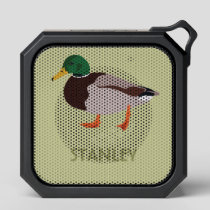 Mallard Duck Realistic Illustration Personalized Bluetooth Speaker