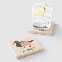 Mallard Duck Realistic Illustration Personalized