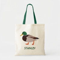 Mallard Duck Realistic Illustration Personalized