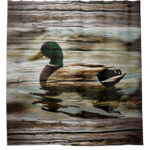 Mallard Duck Shower Curtain