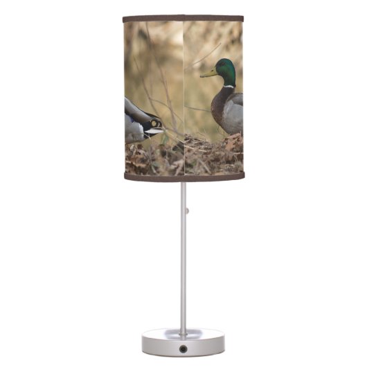 Mallard Duck Sportsman's Lamp (Back)