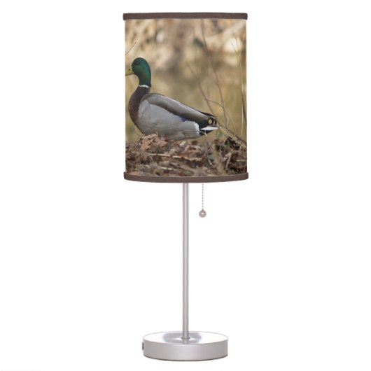 Mallard Duck Sportsman's Lamp (Left)