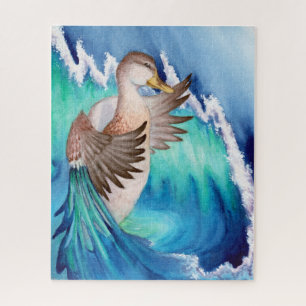 "Mallard Duck Surreal Dreams " Jigsaw Puzzle