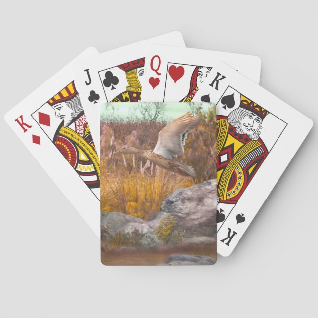 Mallard Duck THE LAKE IS LIFE Poker Cards (Back)