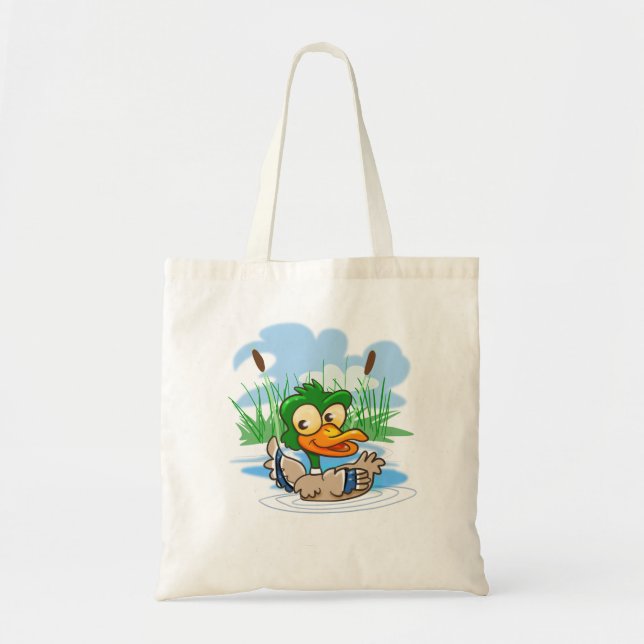 Mallard Duck Tote Bag (Front)