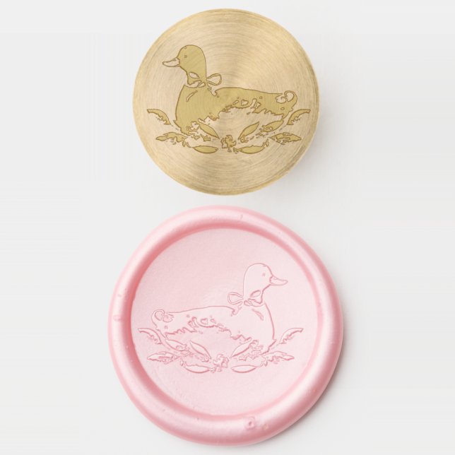 Mallard Duck Wax Seal Stamp (Stamped)