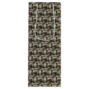 Mallard Duck Wine Gift Bag