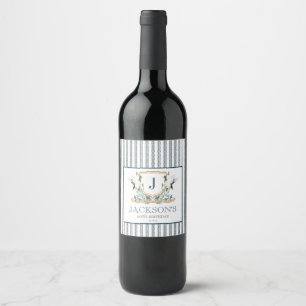 Mallard Duck wine label, Label
