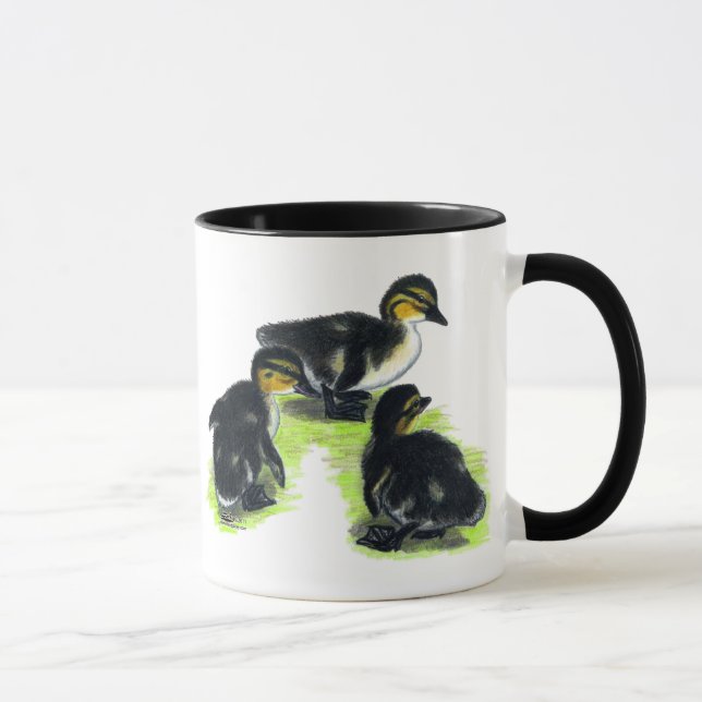 Mallard Ducklings Mug (Right)