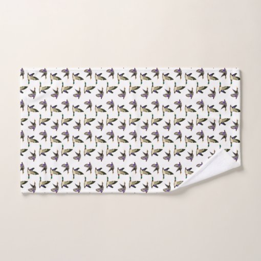 Mallard ducks bath towel set Zazzle