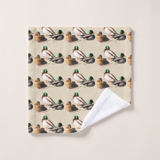 Mallard Ducks Bath Towels Zazzle