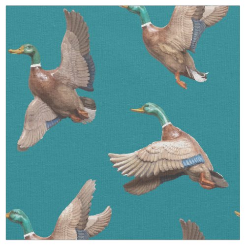 Mallard Ducks Fabric