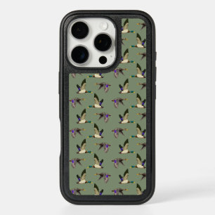 Mallard ducks in flight iPhone 16 pro case