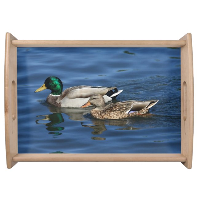 Mallard Ducks Serving Tray (Front)