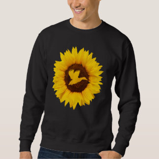 Mallard  For Women Men Duck Bird Drake Sunflower Sweatshirt