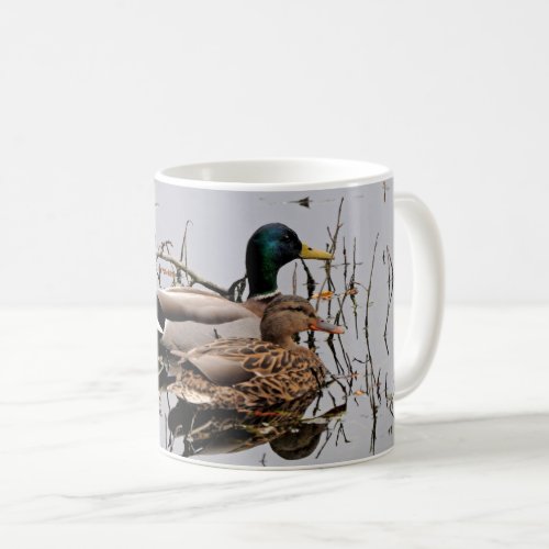 Mallard Pair Ceramic Mug