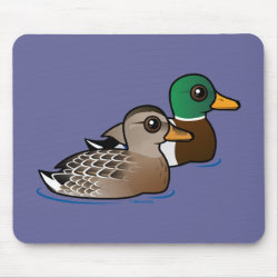 Cute Mallard Pair Mousepad
