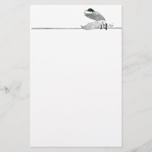 mallard pencil stationery