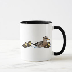 Mallard & three ducklings Combo Mug