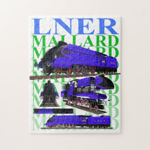 Mallard train, record breaker jigsaw puzzle
