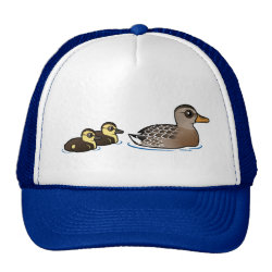 Mallard & two ducklings Trucker Hat