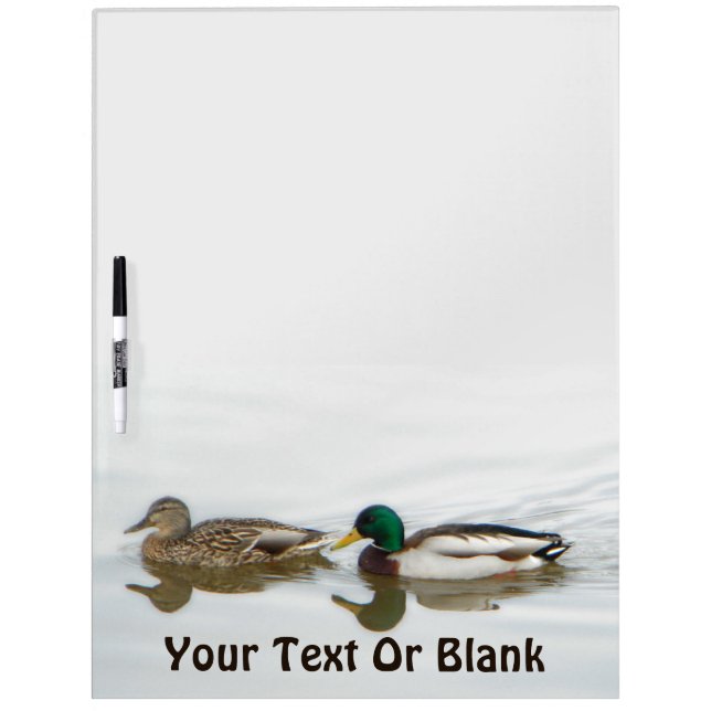 Mallards Dry Erase Board (Front)