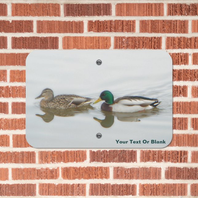 Mallards Metal Sign (In Situ(Brick))
