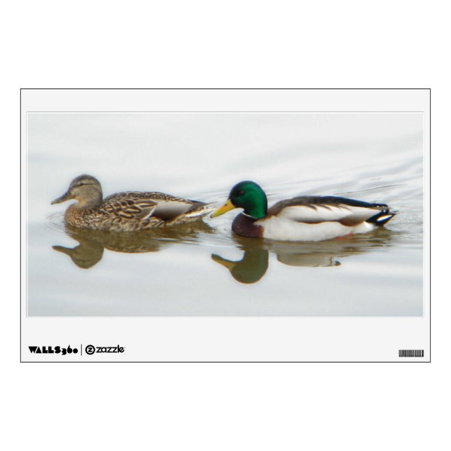 Mallards Wall Sticker (Front)