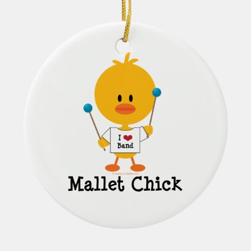 Mallet Chick Ornament