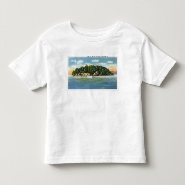 Malletts Bay View of Marble Island Toddler T-shirt (Front)