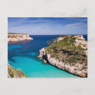 Mallorca - Cala des Moro beach postcard