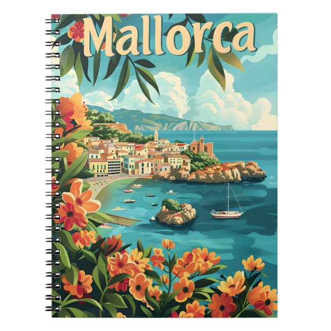 Mallorca Coast Notebook (Front)