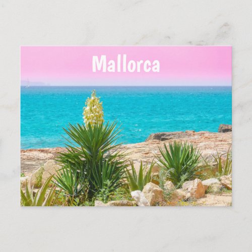 Mallorca Coast Postcard