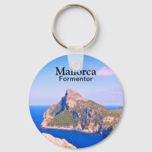 Mallorca Formentor Travel Souvenir Keychain
