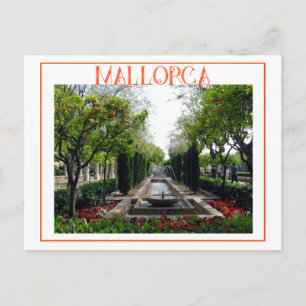 Mallorca King’s Garden Postcard