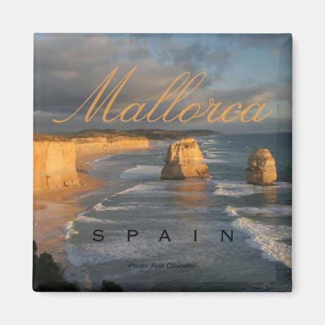 Mallorca Majorca Spain Souvenir Fridge Magnets (Front)
