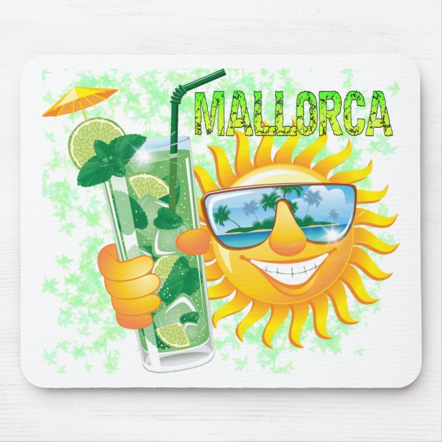 Mallorca Mouse Pad (Front)