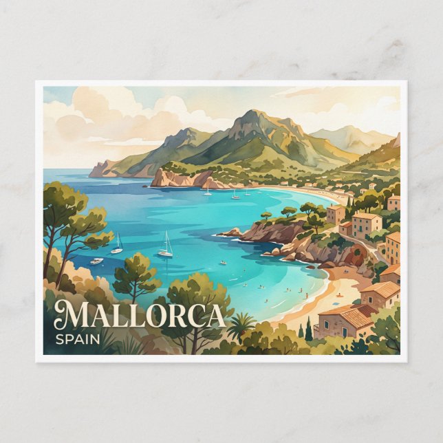 Mallorca Palma Spain Postcard (Front)