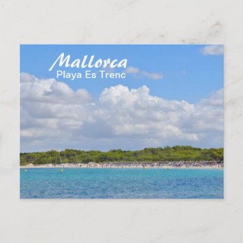 Mallorca  Playa Es Trenc - Postcard by stdjura at Zazzle