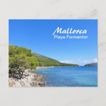 Mallorca  Playa Formentor - Postcard by stdjura at Zazzle