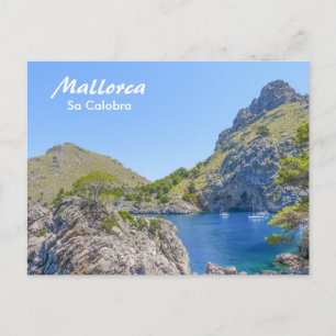 Mallorca, Spain Bay of Sa Calobra Postcard